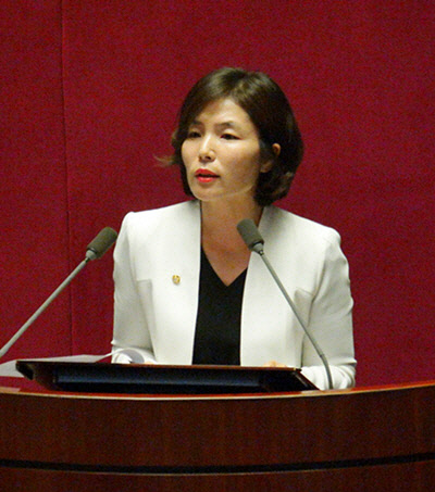 전희경 전 국회의원.블로그 사진 갈무리